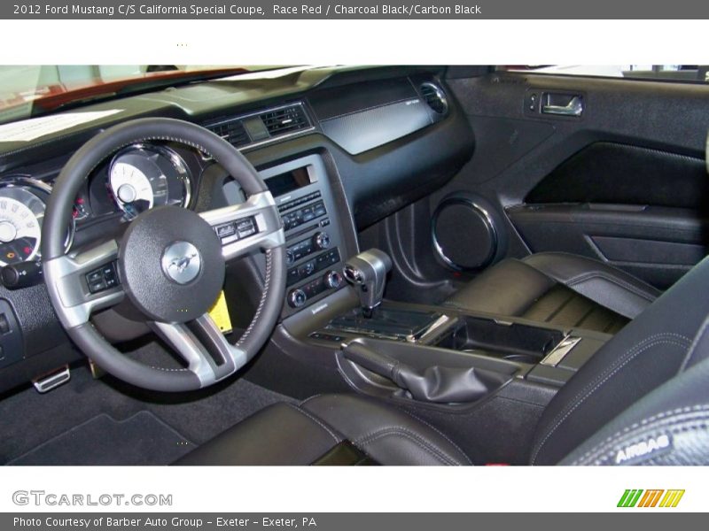Race Red / Charcoal Black/Carbon Black 2012 Ford Mustang C/S California Special Coupe