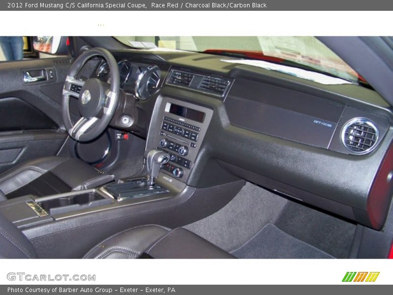 Dashboard of 2012 Mustang C/S California Special Coupe