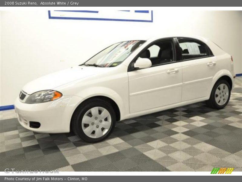 Absolute White / Grey 2008 Suzuki Reno