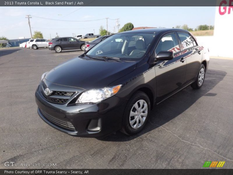 Black Sand Pearl / Ash 2013 Toyota Corolla L