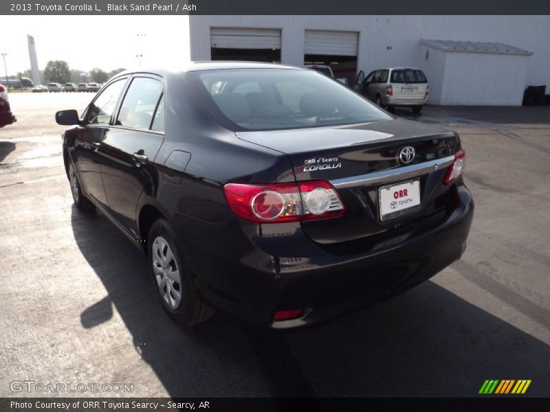 Black Sand Pearl / Ash 2013 Toyota Corolla L