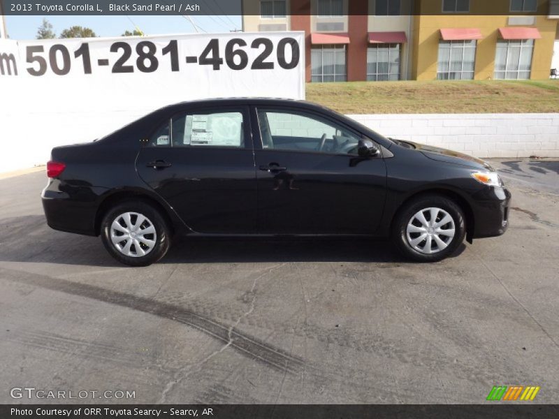 Black Sand Pearl / Ash 2013 Toyota Corolla L