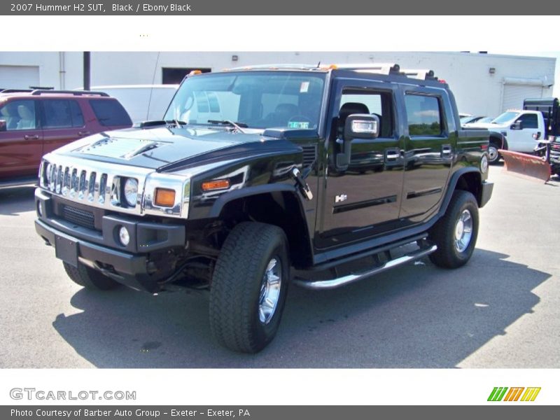 Black / Ebony Black 2007 Hummer H2 SUT