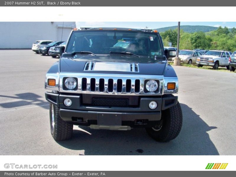 Black / Ebony Black 2007 Hummer H2 SUT