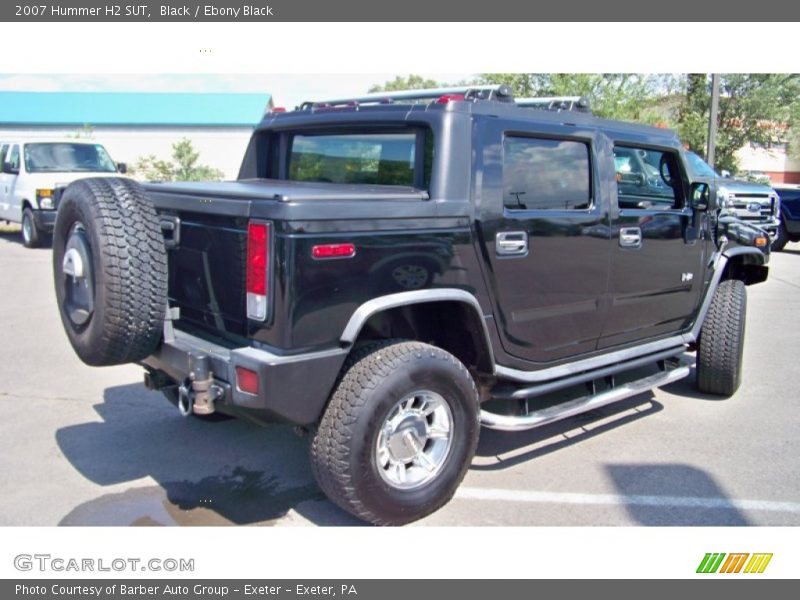 Black / Ebony Black 2007 Hummer H2 SUT