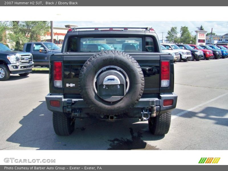 Black / Ebony Black 2007 Hummer H2 SUT