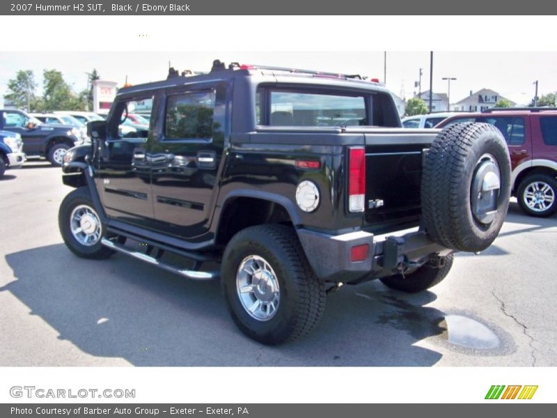 Black / Ebony Black 2007 Hummer H2 SUT