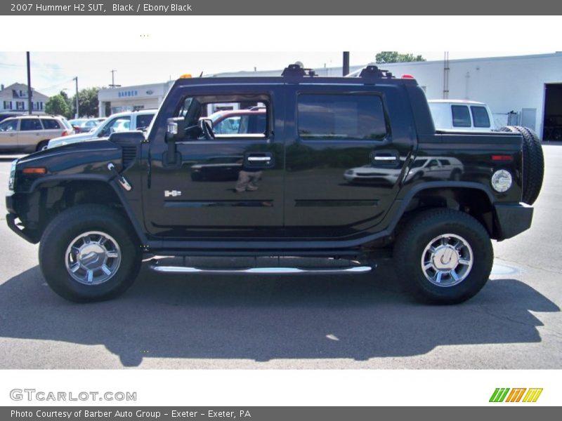 Black / Ebony Black 2007 Hummer H2 SUT