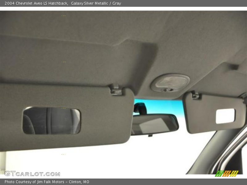 Galaxy Silver Metallic / Gray 2004 Chevrolet Aveo LS Hatchback