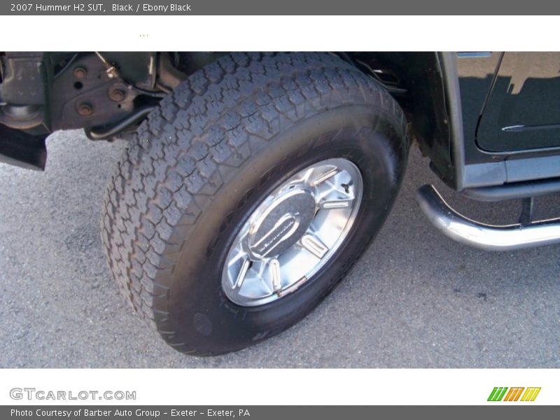 Black / Ebony Black 2007 Hummer H2 SUT