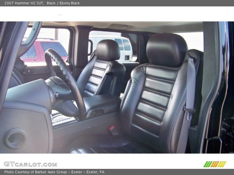 Black / Ebony Black 2007 Hummer H2 SUT