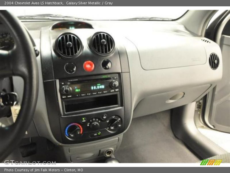 Galaxy Silver Metallic / Gray 2004 Chevrolet Aveo LS Hatchback