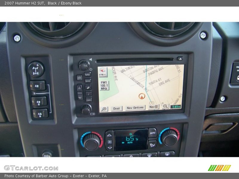 Black / Ebony Black 2007 Hummer H2 SUT
