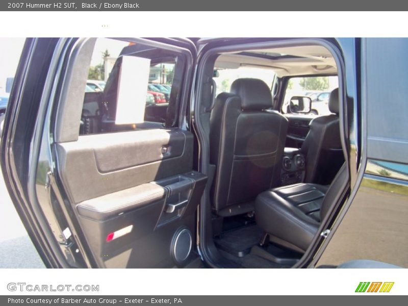 Black / Ebony Black 2007 Hummer H2 SUT