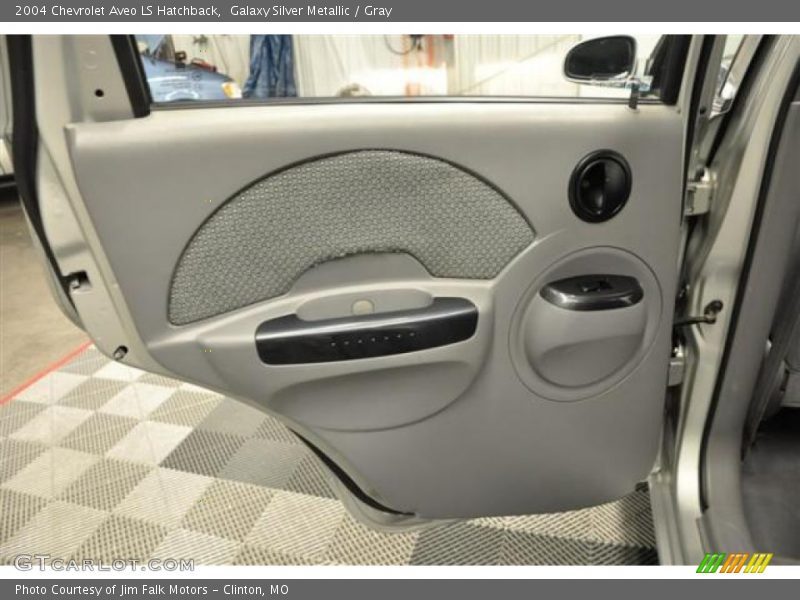 Galaxy Silver Metallic / Gray 2004 Chevrolet Aveo LS Hatchback