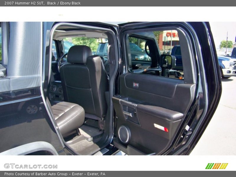 Black / Ebony Black 2007 Hummer H2 SUT