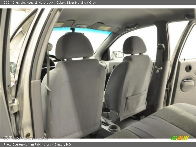 Galaxy Silver Metallic / Gray 2004 Chevrolet Aveo LS Hatchback