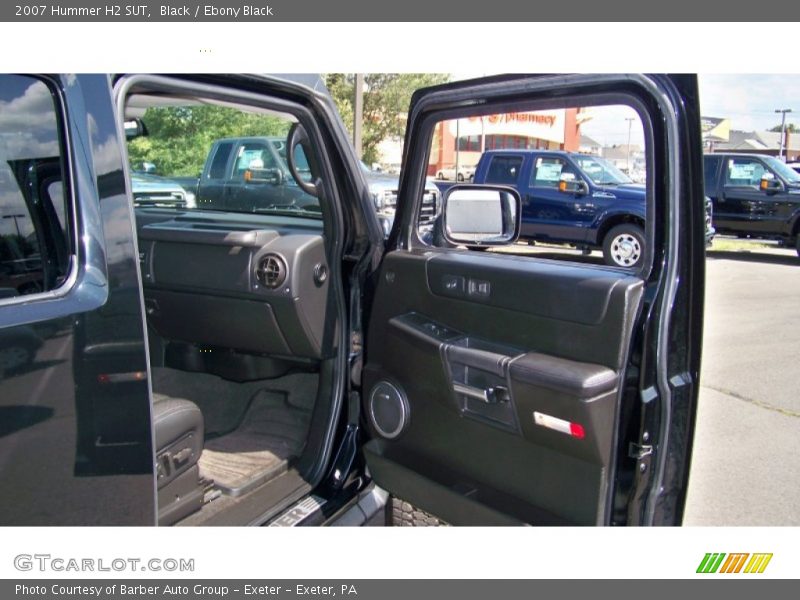 Black / Ebony Black 2007 Hummer H2 SUT