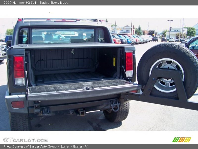 Black / Ebony Black 2007 Hummer H2 SUT