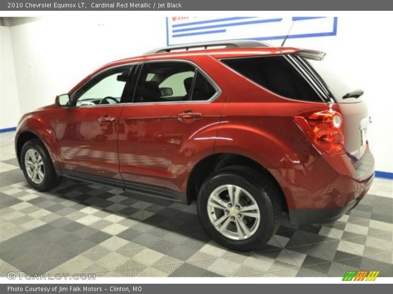 Cardinal Red Metallic / Jet Black 2010 Chevrolet Equinox LT