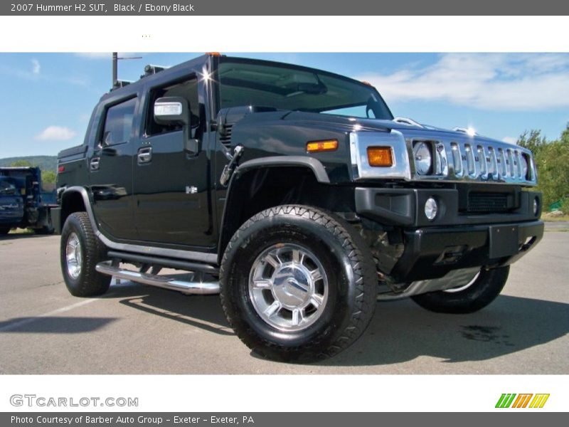 Black / Ebony Black 2007 Hummer H2 SUT