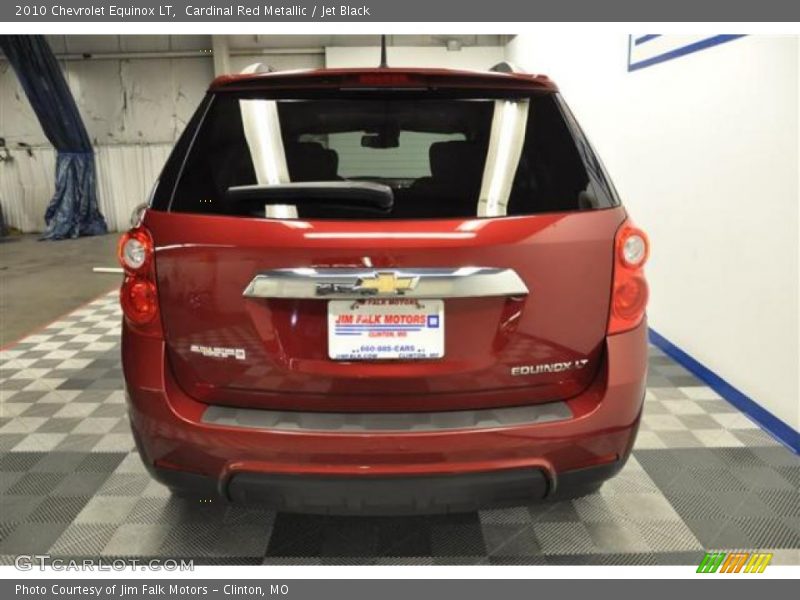 Cardinal Red Metallic / Jet Black 2010 Chevrolet Equinox LT