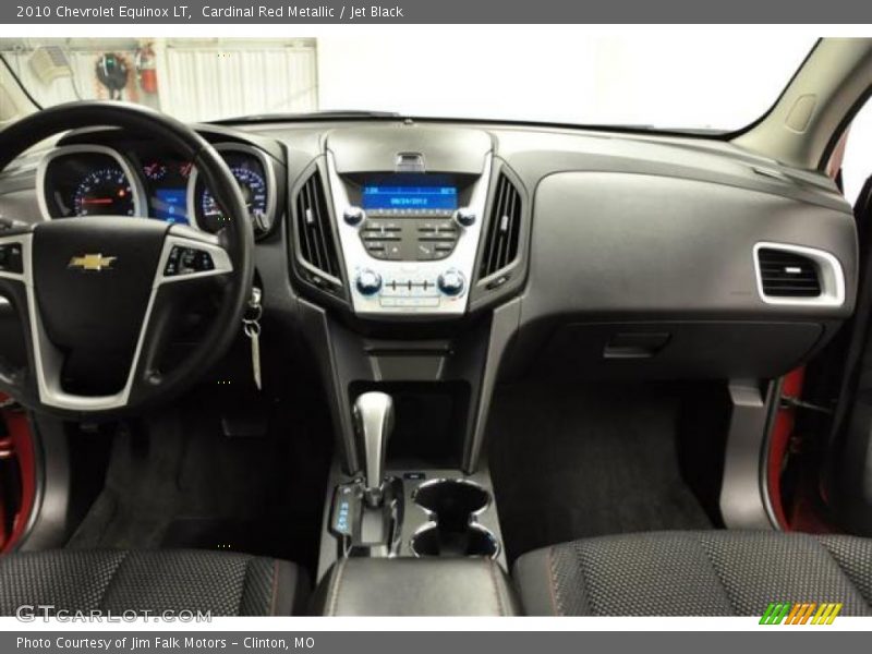 Cardinal Red Metallic / Jet Black 2010 Chevrolet Equinox LT