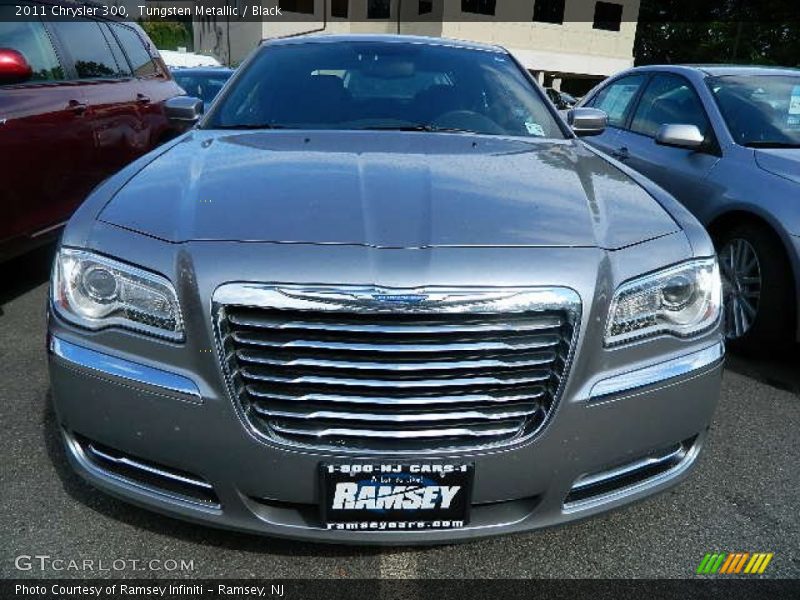 Tungsten Metallic / Black 2011 Chrysler 300