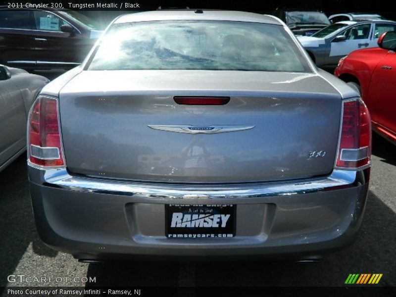 Tungsten Metallic / Black 2011 Chrysler 300