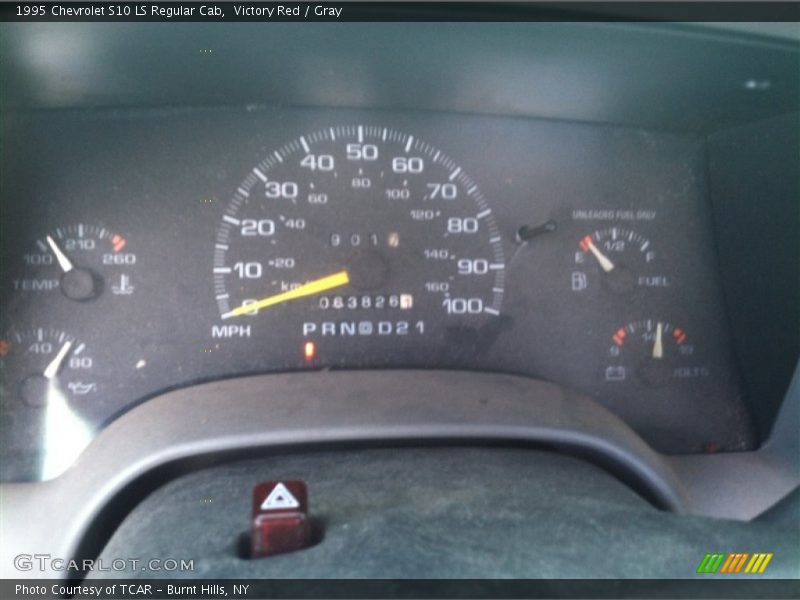  1995 S10 LS Regular Cab LS Regular Cab Gauges