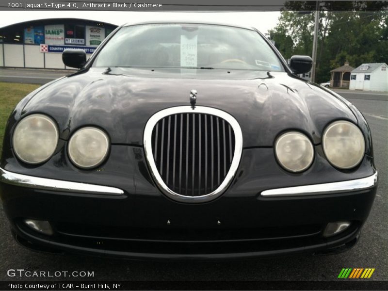 Anthracite Black / Cashmere 2001 Jaguar S-Type 4.0
