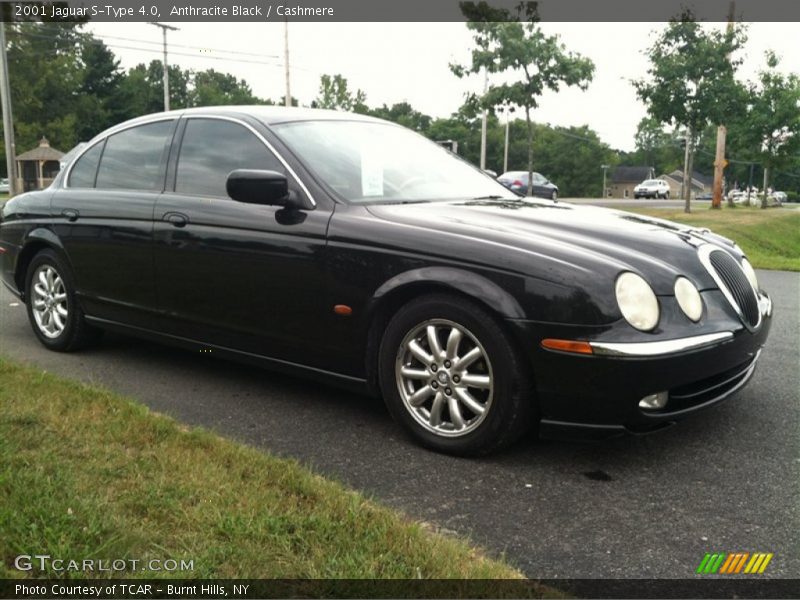 Anthracite Black / Cashmere 2001 Jaguar S-Type 4.0