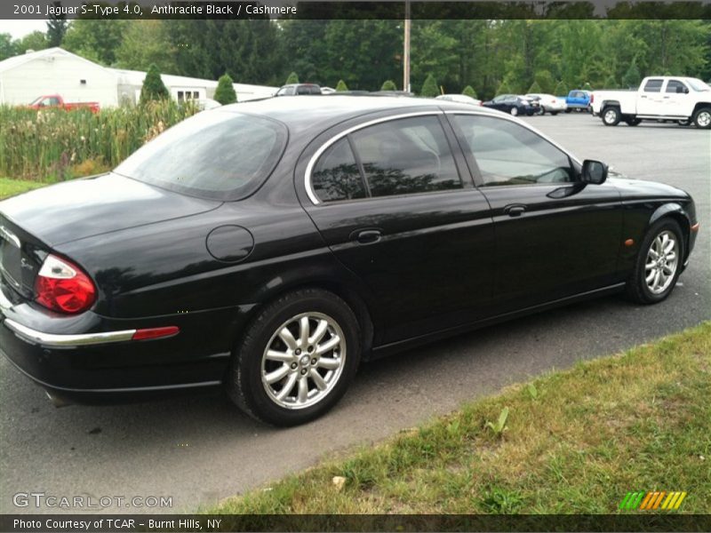 Anthracite Black / Cashmere 2001 Jaguar S-Type 4.0
