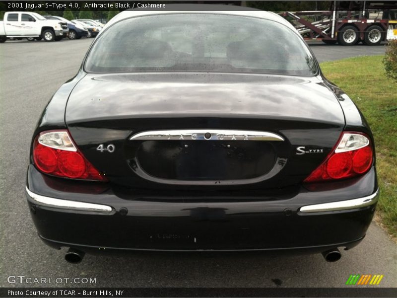 Anthracite Black / Cashmere 2001 Jaguar S-Type 4.0