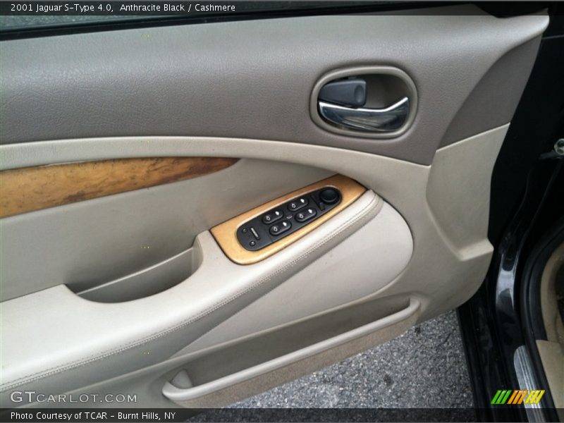 Anthracite Black / Cashmere 2001 Jaguar S-Type 4.0
