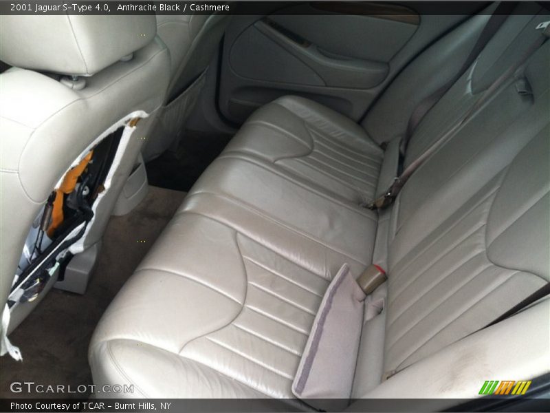 Rear Seat of 2001 S-Type 4.0