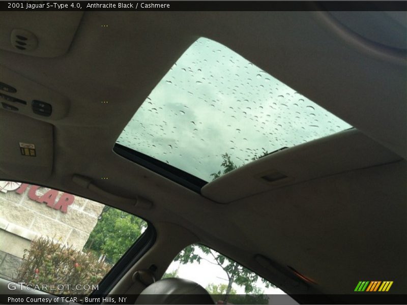 Sunroof of 2001 S-Type 4.0