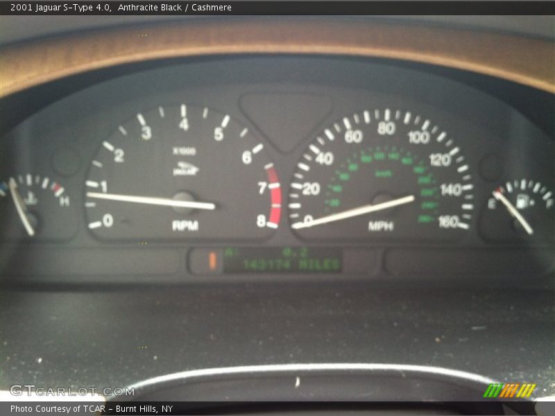  2001 S-Type 4.0 4.0 Gauges