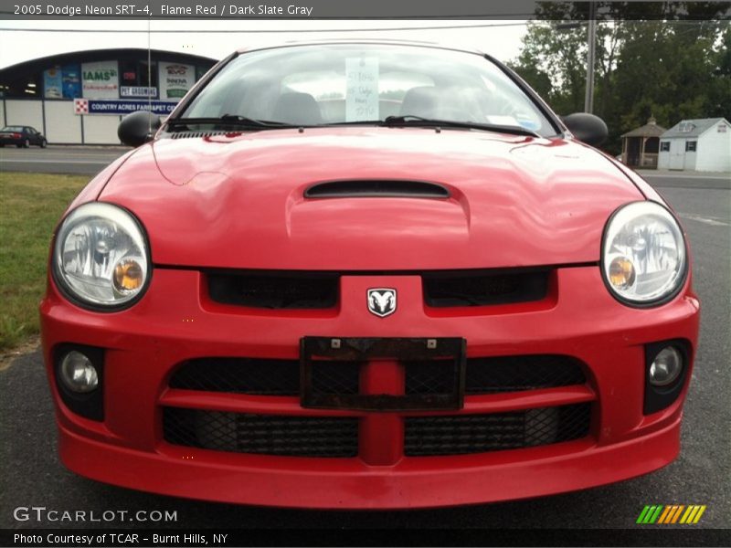 Flame Red / Dark Slate Gray 2005 Dodge Neon SRT-4