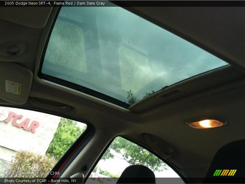 Sunroof of 2005 Neon SRT-4