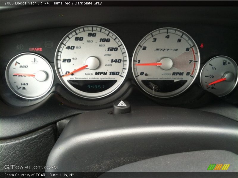  2005 Neon SRT-4 SRT-4 Gauges