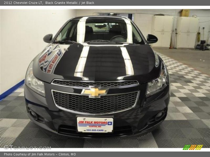 Black Granite Metallic / Jet Black 2012 Chevrolet Cruze LT