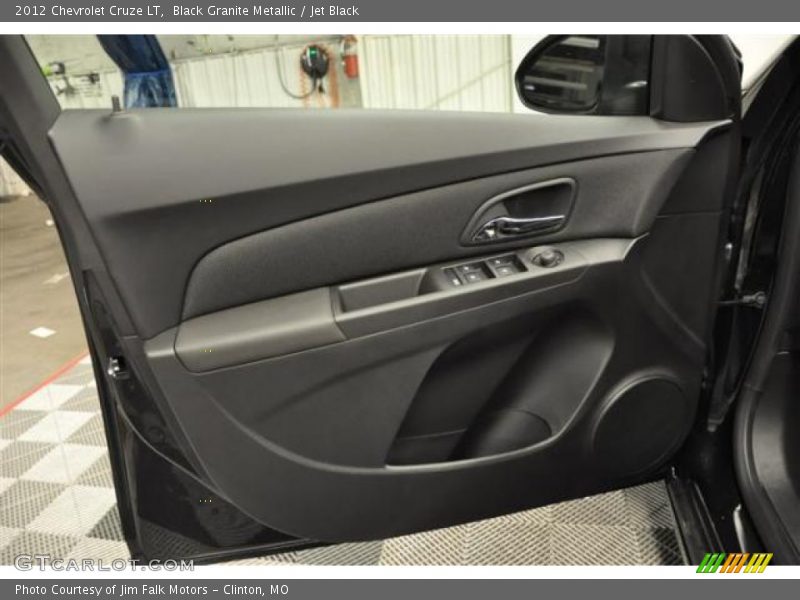 Black Granite Metallic / Jet Black 2012 Chevrolet Cruze LT