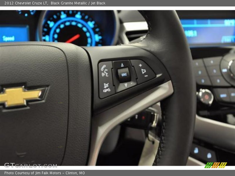 Black Granite Metallic / Jet Black 2012 Chevrolet Cruze LT