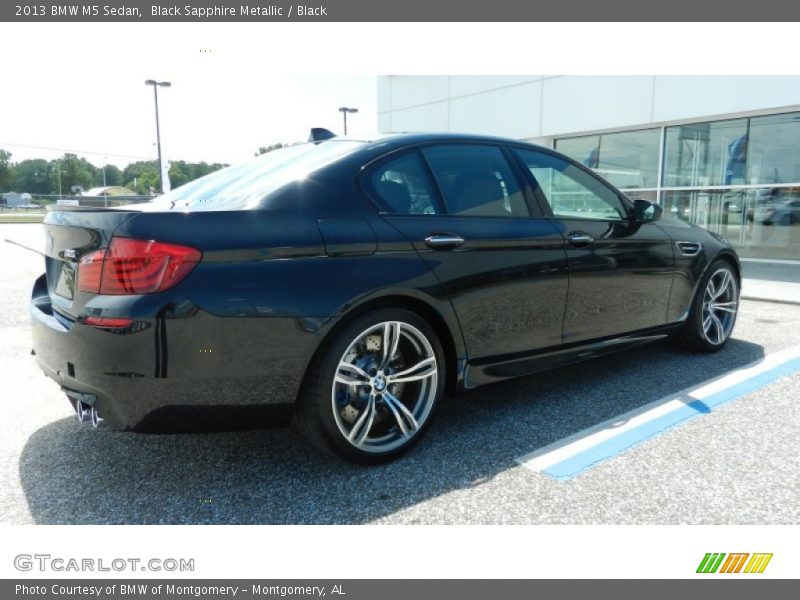 Black Sapphire Metallic / Black 2013 BMW M5 Sedan