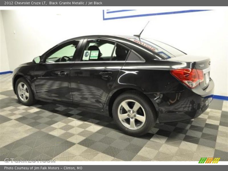 Black Granite Metallic / Jet Black 2012 Chevrolet Cruze LT