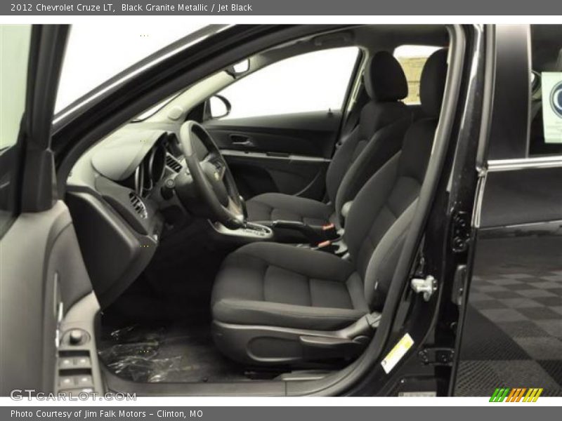 Black Granite Metallic / Jet Black 2012 Chevrolet Cruze LT