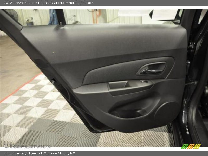 Black Granite Metallic / Jet Black 2012 Chevrolet Cruze LT