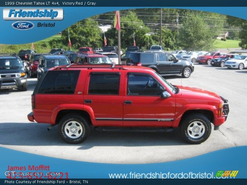 Victory Red / Gray 1999 Chevrolet Tahoe LT 4x4