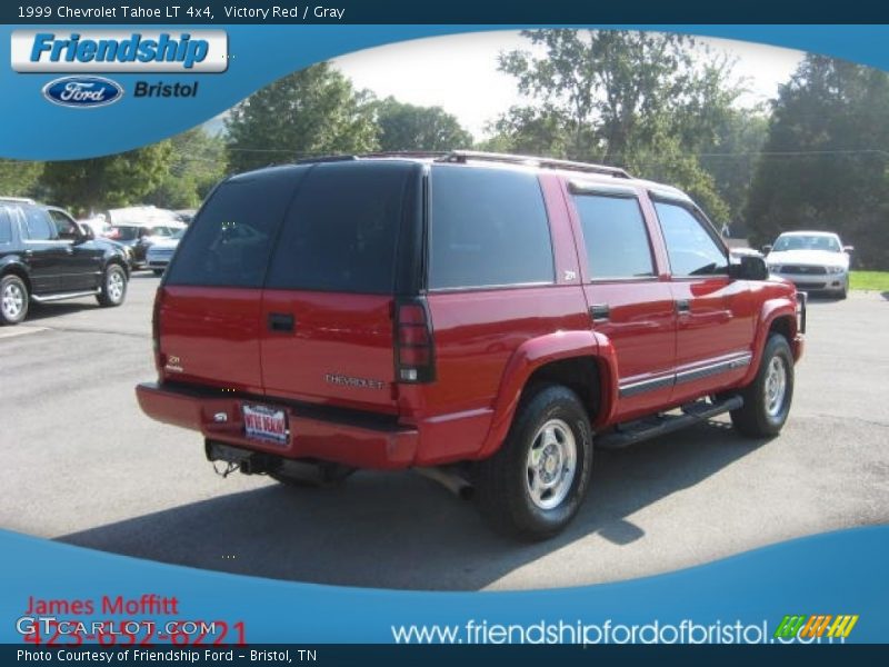 Victory Red / Gray 1999 Chevrolet Tahoe LT 4x4